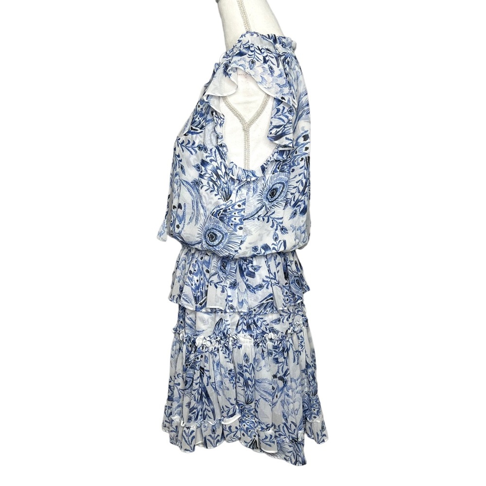 MISA Los Angeles Lilian Dress Peacock Size M - Picture 9 of 16